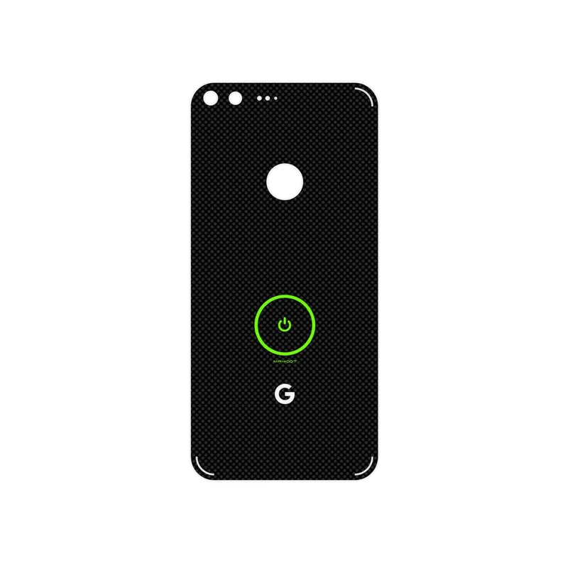 برچسب پوششی ماهوت مدل Minimal Power Button مناسب برای گوشی موبایل گوگل Pixel XL
