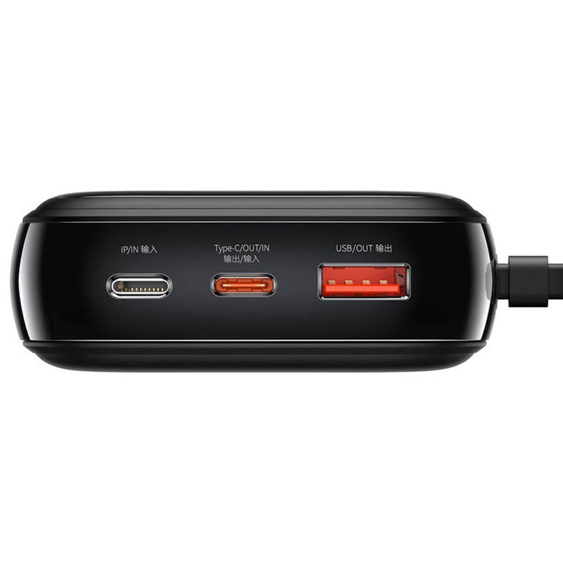 پاوربانک 22.5 وات  باسئوس مدل Qpow Digital Display ظرفیت 20000 میلی آمپر ساعت