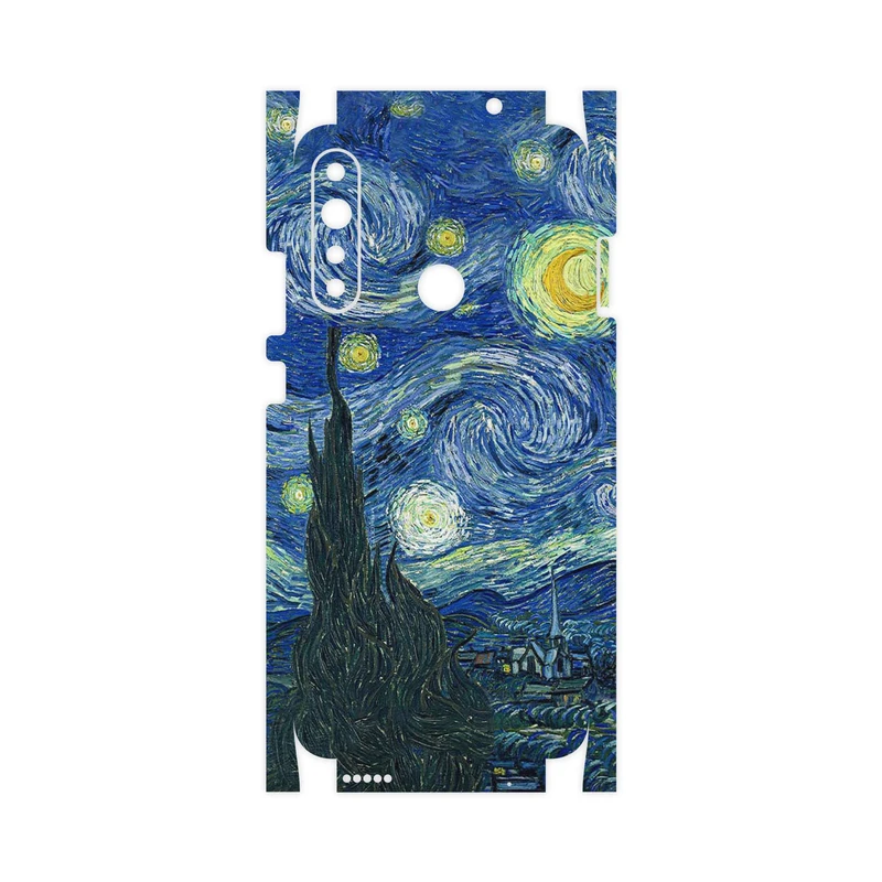برچسب پوششی ماهوت مدل The Starry Night of van Gogh-FullSkin مناسب برای گوشی موبایل جی پلاس P10 Plus