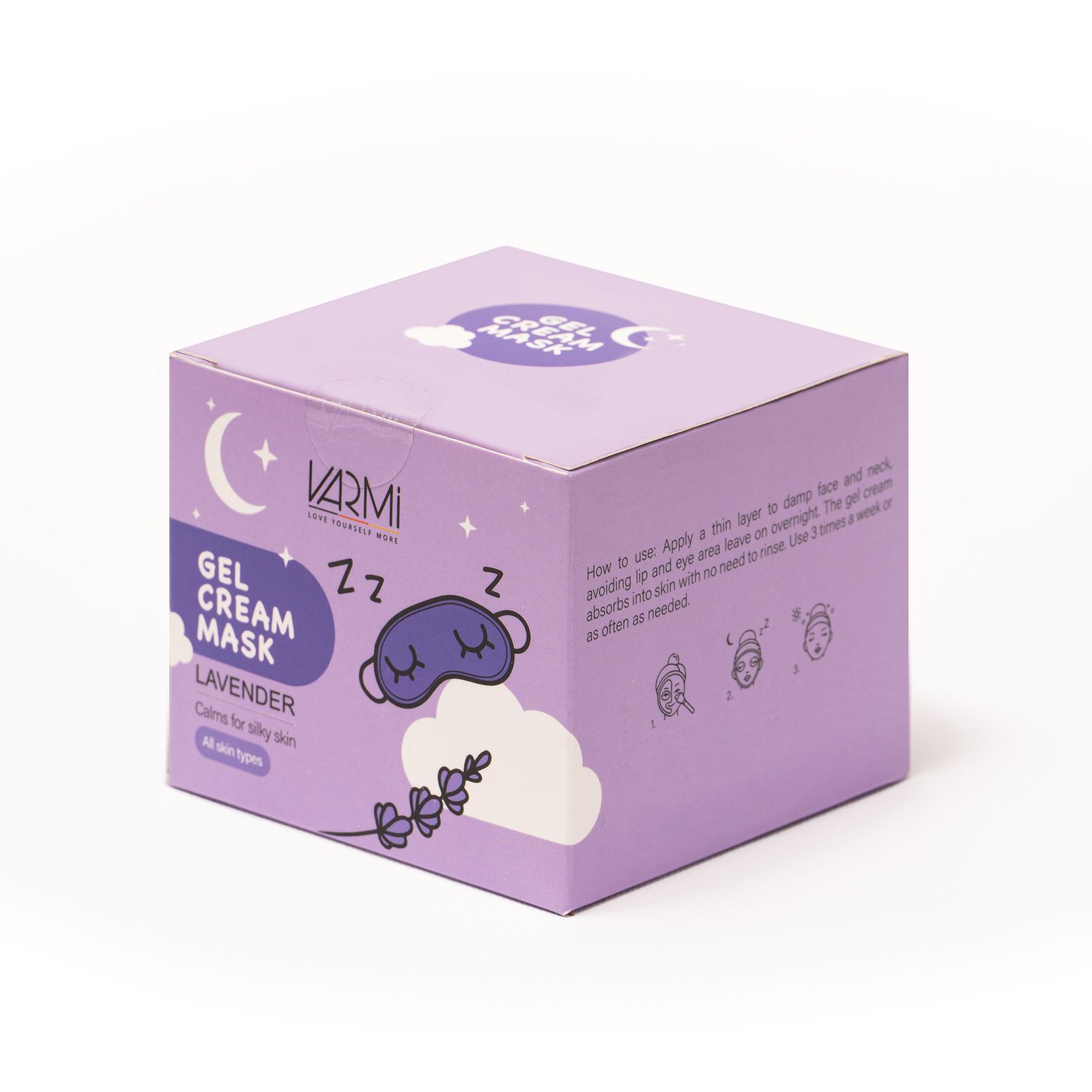 ماسک صورت وارمی مدل لوندر حجم 75 میلی لیتر -  - 2