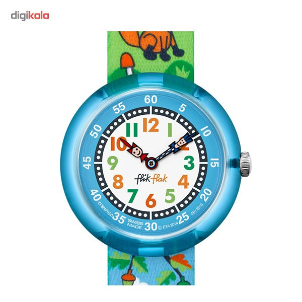 ساعت مچی عقربه ای بچگانه فلیک فلاک مدل FBNP050