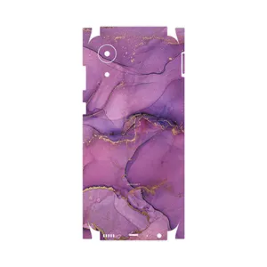 MAHOOT Purple Marble-FullSkin Cover Sticker for Samsung Galaxy A03 Core