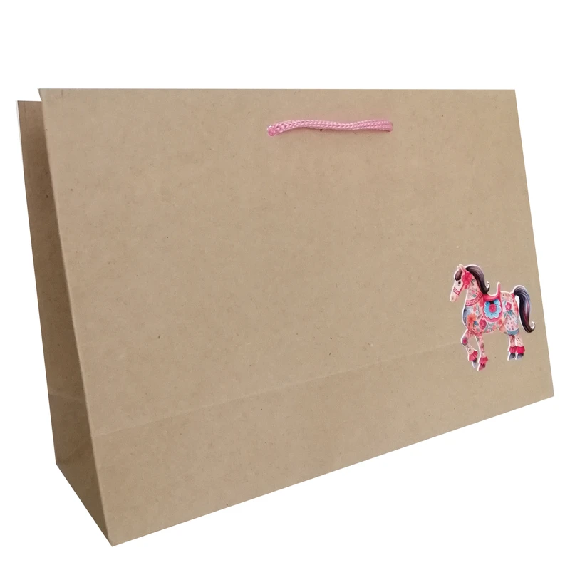 پاکت هدیه مدل سال نو و اسب مجموعه 10 عددی