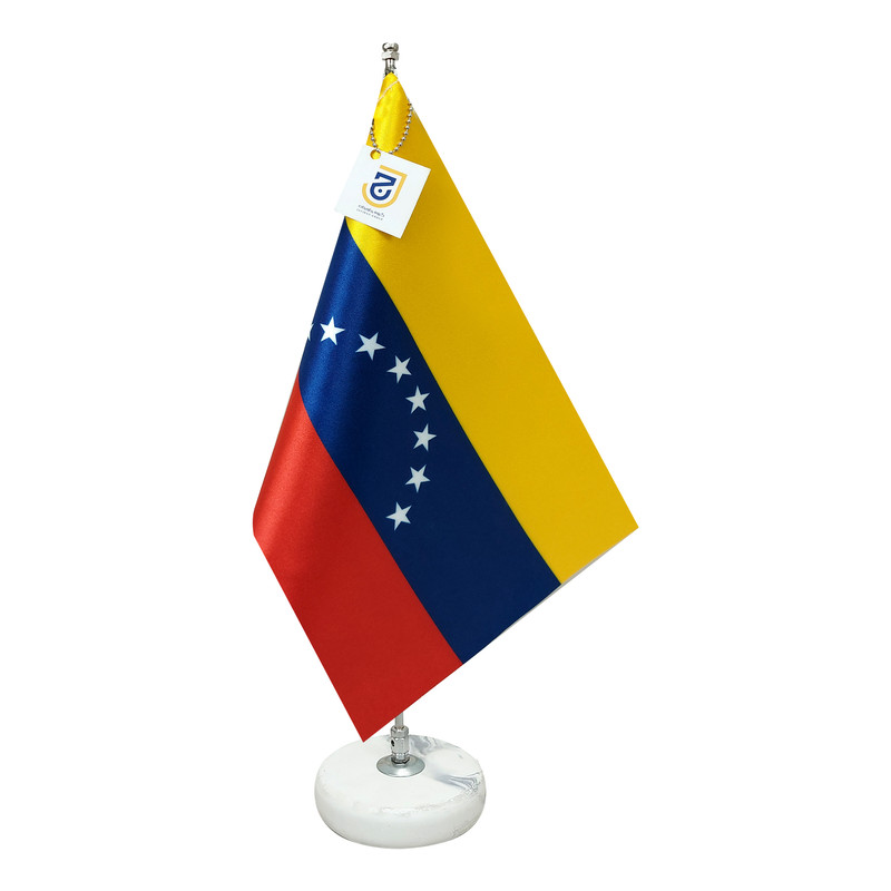 پرچم رومیزی جاویدان تندیس پرگاس مدل ونزوئلا کد 2