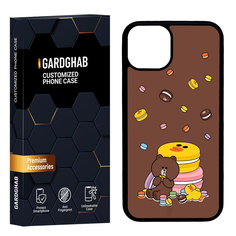 کاور گارد قاب مدل پشت گلس فانتزی مناسب برای گوشی موبایل اپل iPhone 13 