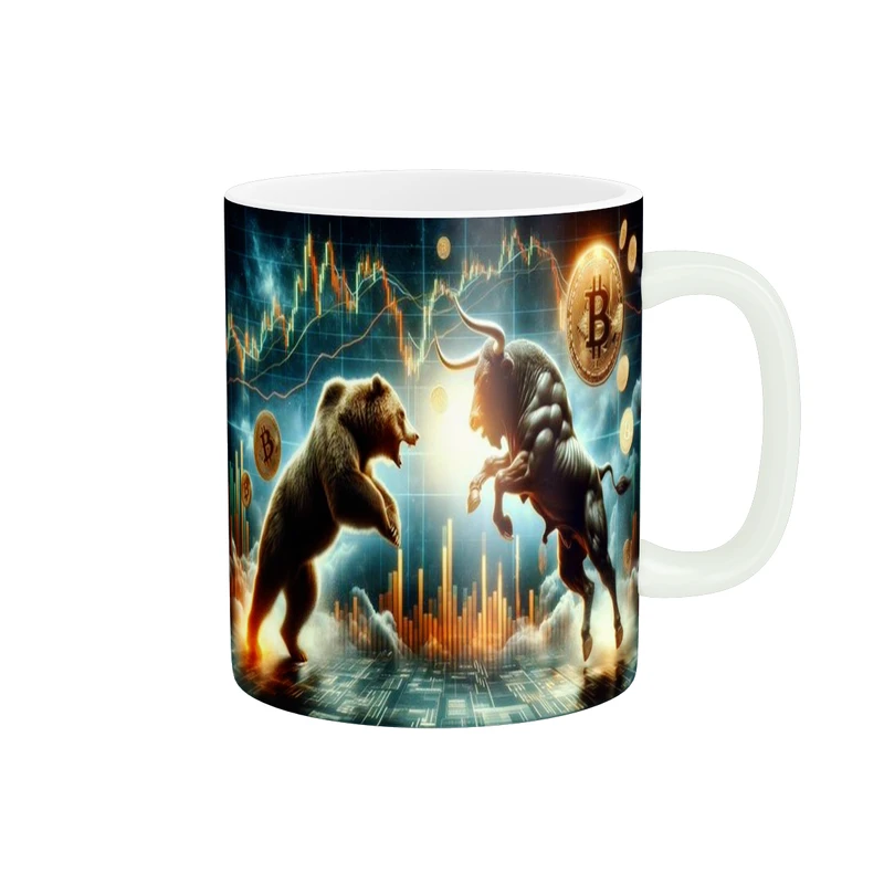 ماگ پادآفرین مدل ترید بورس بازارمالی تریدر کد p2986