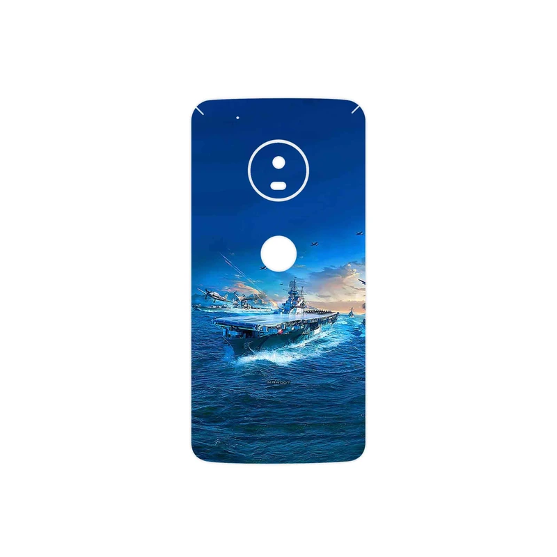 برچسب پوششی ماهوت مدل Warship مناسب برای گوشی موبایل موتورولا Moto G5 Plus