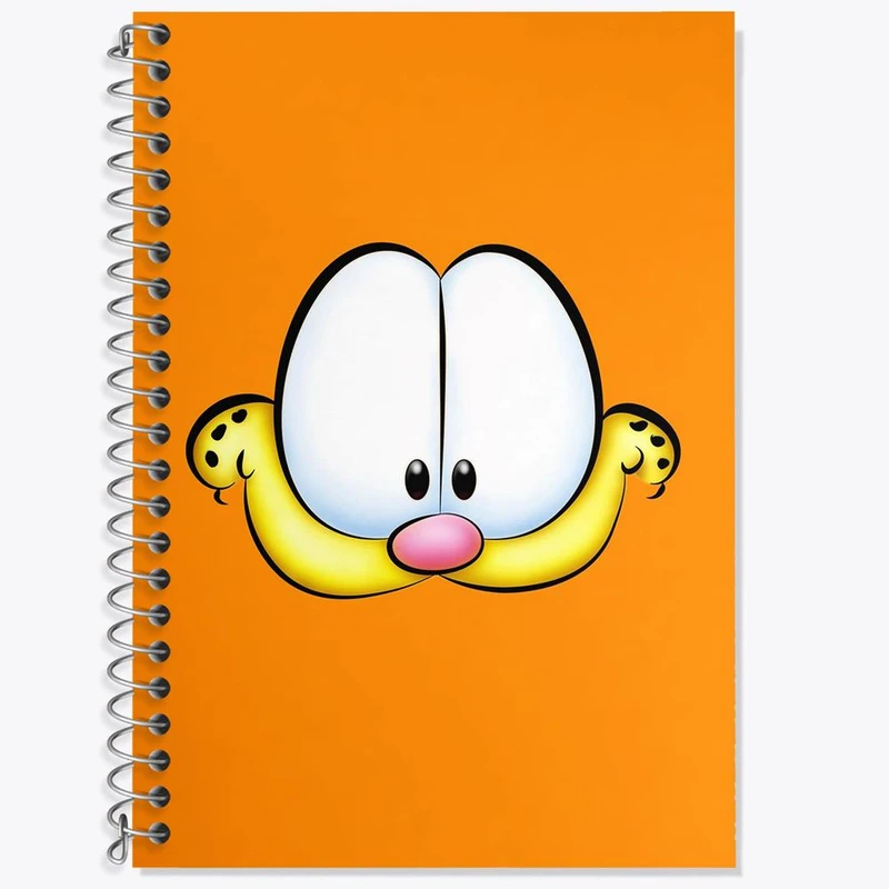 دفتر لغت 50 برگ خندالو مدل گارفیلد Garfield کد 13829