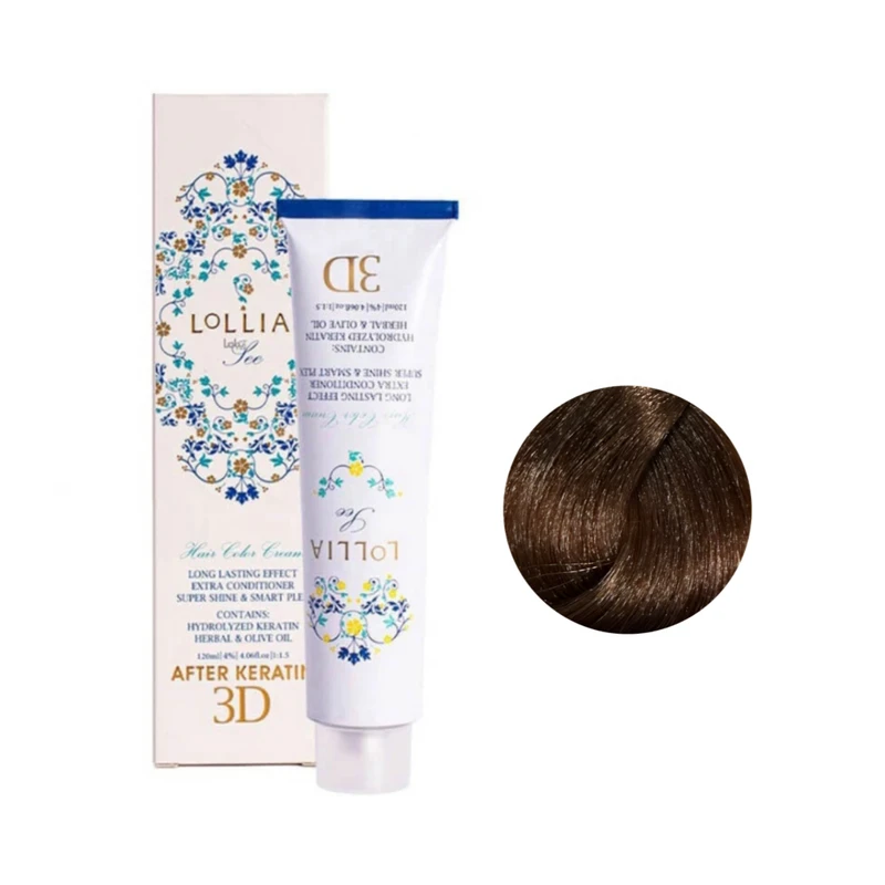 رنگ مو لولیا سی شماره 7/76 حجم 120 میلی‌لیتر رنگ بلوند شکلاتی متوسط