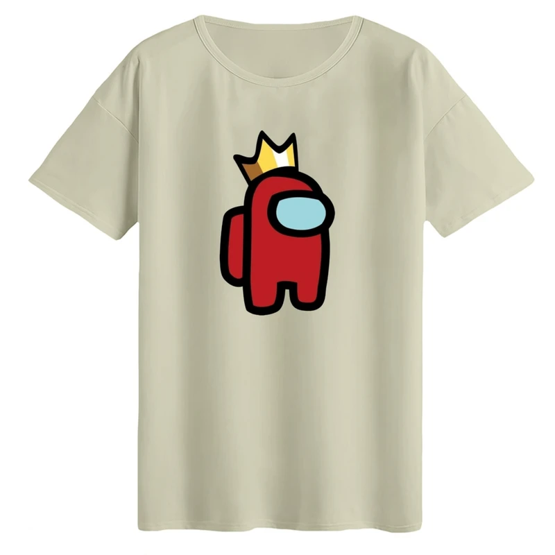 تی‌شرت لانگ آستین کوتاه زنانه مدل among us