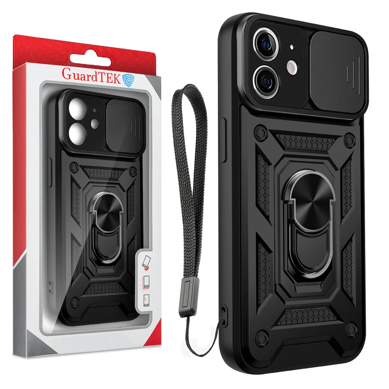 کاور گاردتک مدل Dcamp2 مناسب برای گوشی موبایل اپل Iphone 12 به همراه بند