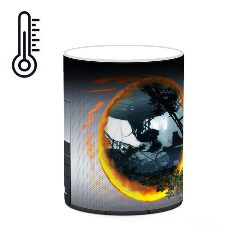 ماگ حرارتی کاکتی مدل بازی پورتال Portal 2 کد mgh29967