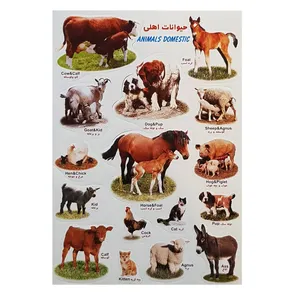 برچسب مدل حیوانات اهلی کد BA9-N