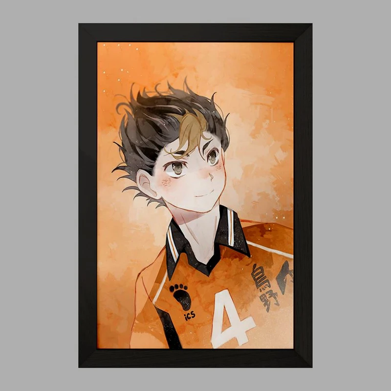 تابلو خندالو مدل نیشینویا یو انیمه هایکیو Haikyu  کد 17785