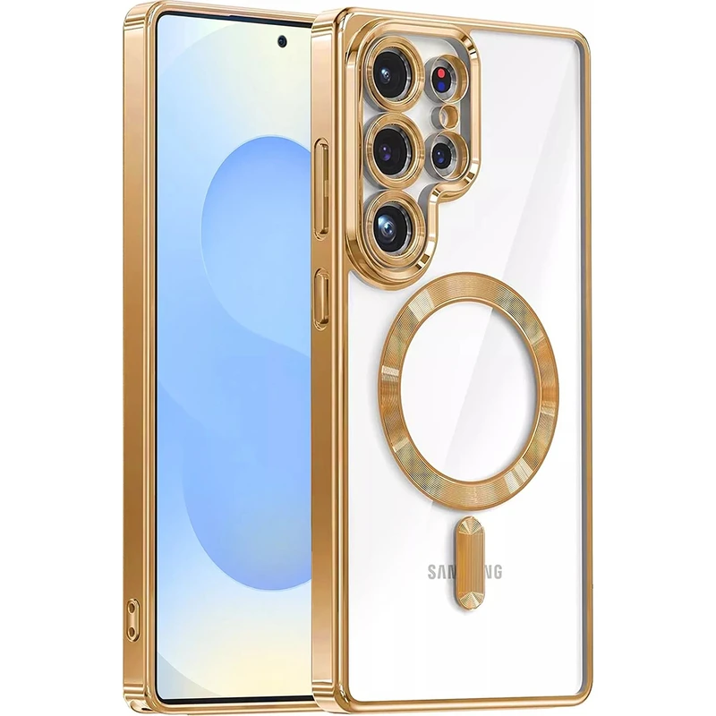 کاور مدل Color Magsafe Lens Protector مناسب برای گوشی موبایل سامسونگ Galaxy S22 Ultra