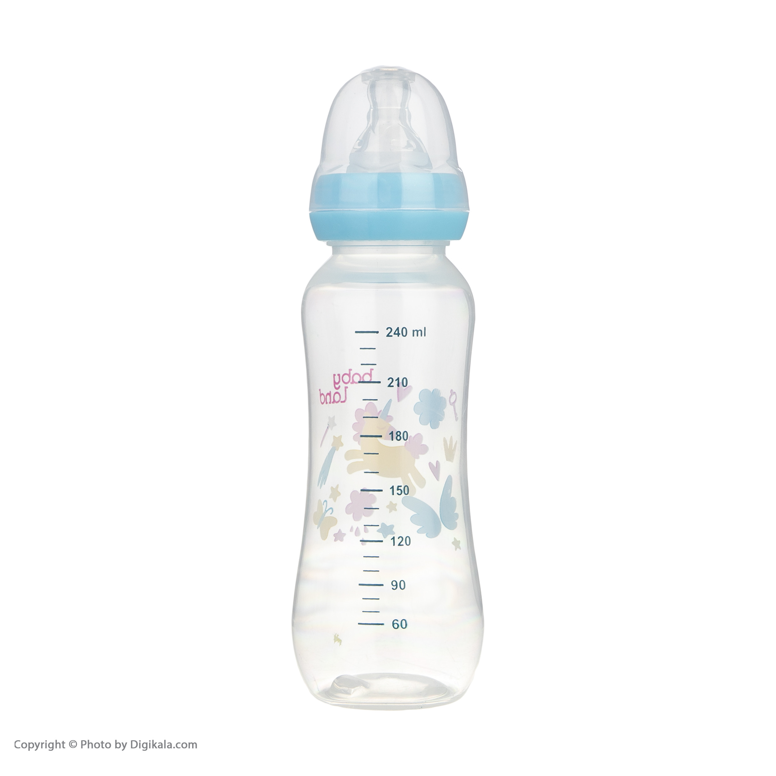 شیشه شیر بیبی لند مدل 241 ظرفیت 240 میلی لیتر