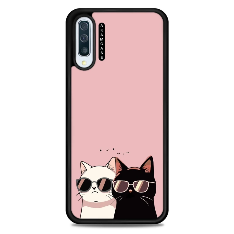 کاور آکام مدل AMC-WSGA50-CATS-20 مناسب برای گوشی موبایل سامسونگ Galaxy A50