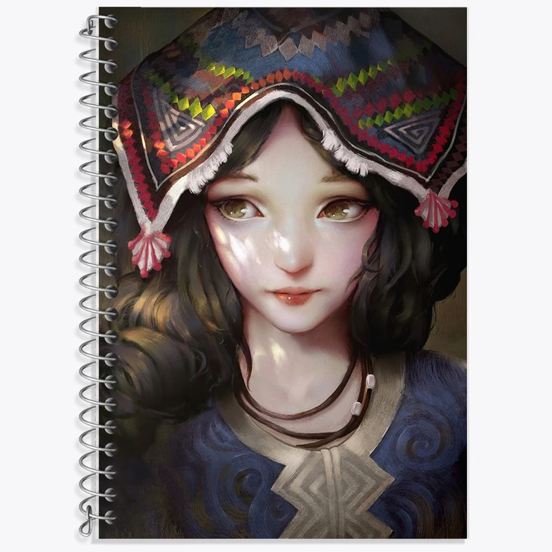 دفتر لغت 50 برگ خندالو طرح دخترانه کد F405