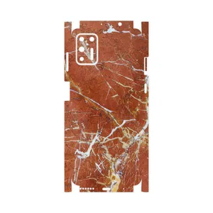 MAHOOT Red Marble-FullSkin Cover Sticker for Motorola Moto G9 Plus