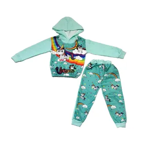 ست هودی و شلوار دخترانه مدل 0019