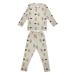 ست تی شرت و شلوار بچگانه مدل کاکتوس کد c1