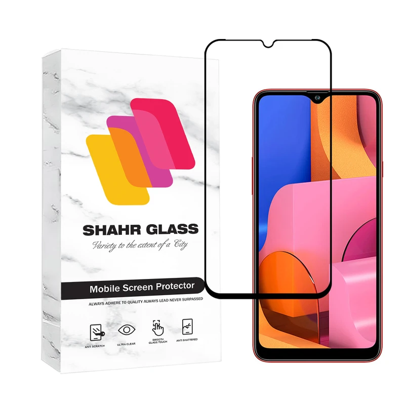 محافظ صفحه نمایش شهر گلس مدل FULSLSH مناسب برای گوشی موبایل سامسونگ Galaxy A20s