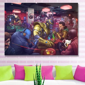 StarBoy Gallery SLuki and Thanosl Marvel 027 Tableau
