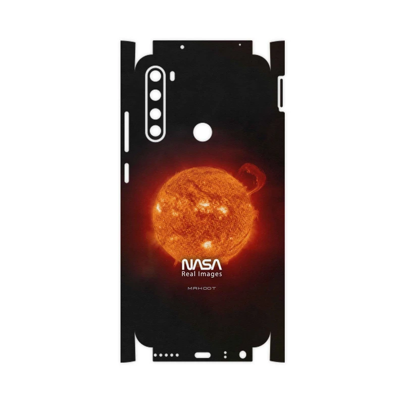 برچسب پوششی ماهوت مدل Sun-By-NASA-FullSkin مناسب برای گوشی موبایل شیائومی Redmi Note 8 2021