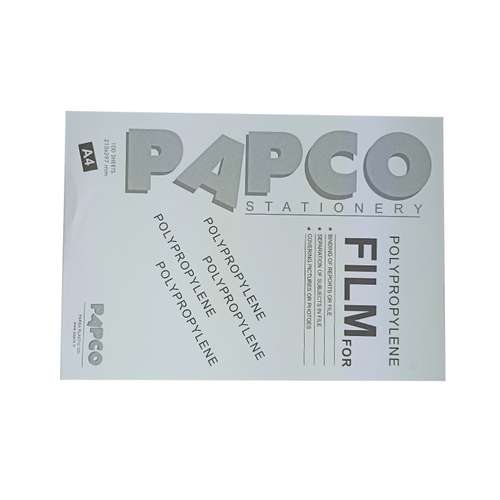 طلق پاپکو کد HT01 سایز A4 بسته 100 عددی