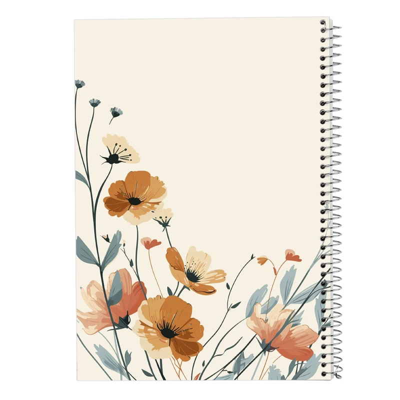 دفتر نقاشی 50 برگ مدوپد مدل گل کد DF13834