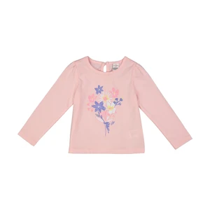 بلوز نوزادی دخترانه ال سی وایکیکی مدل W118101Z1-DDL-SUGARPINK