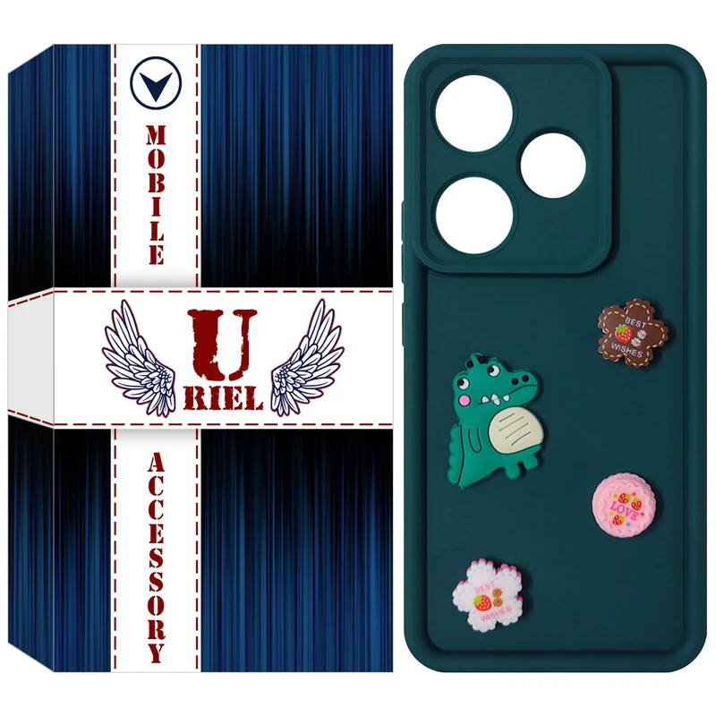 کاور یوریل مدل سولید عروسکی طرح 6 مناسب برای گوشی موبایل شیائومی Poco F6 / Redmi Turbo 3