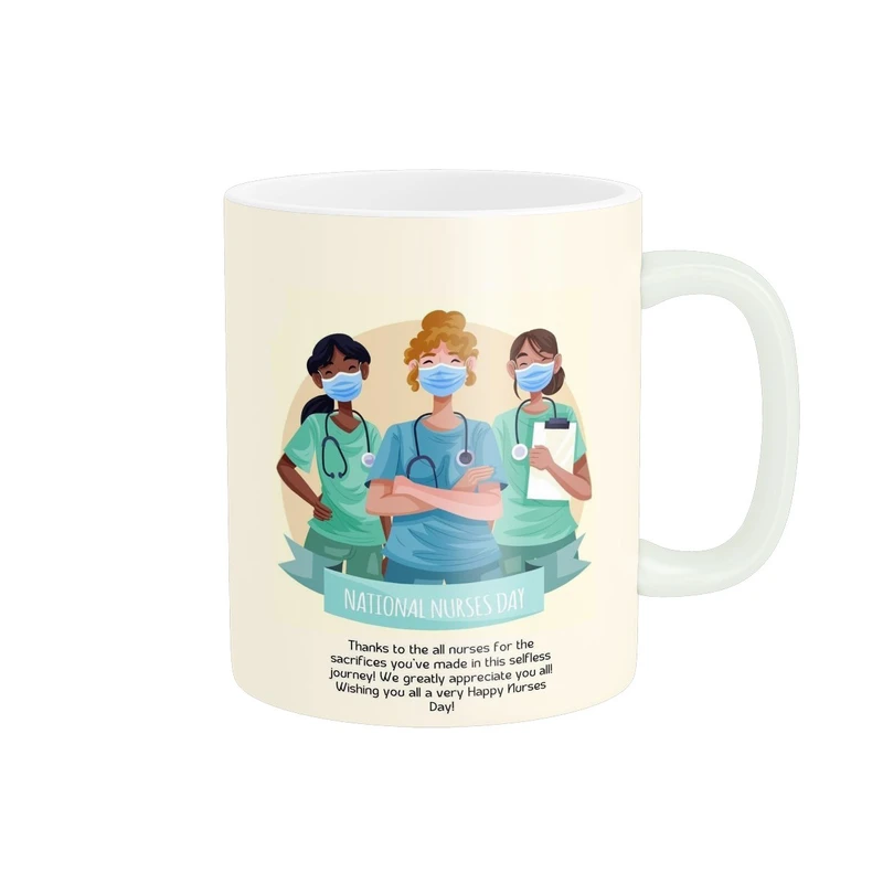 ماگ پادآفرین مدل روز جهانی پرستار کد 856