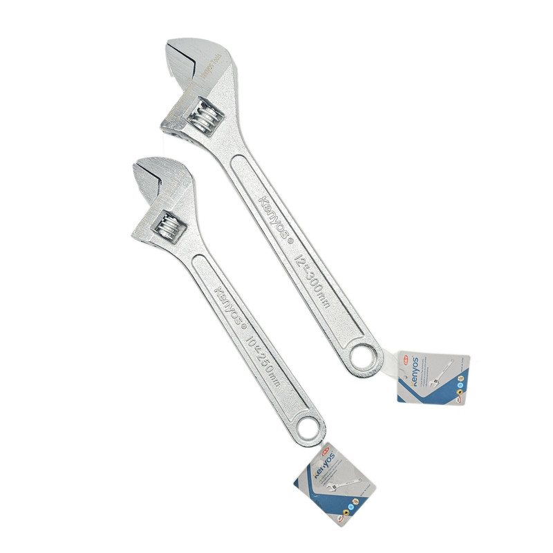 آچار فرانسه کنیوس کد 2 سایز 10-12 اینچ مجموعه 2 عددی