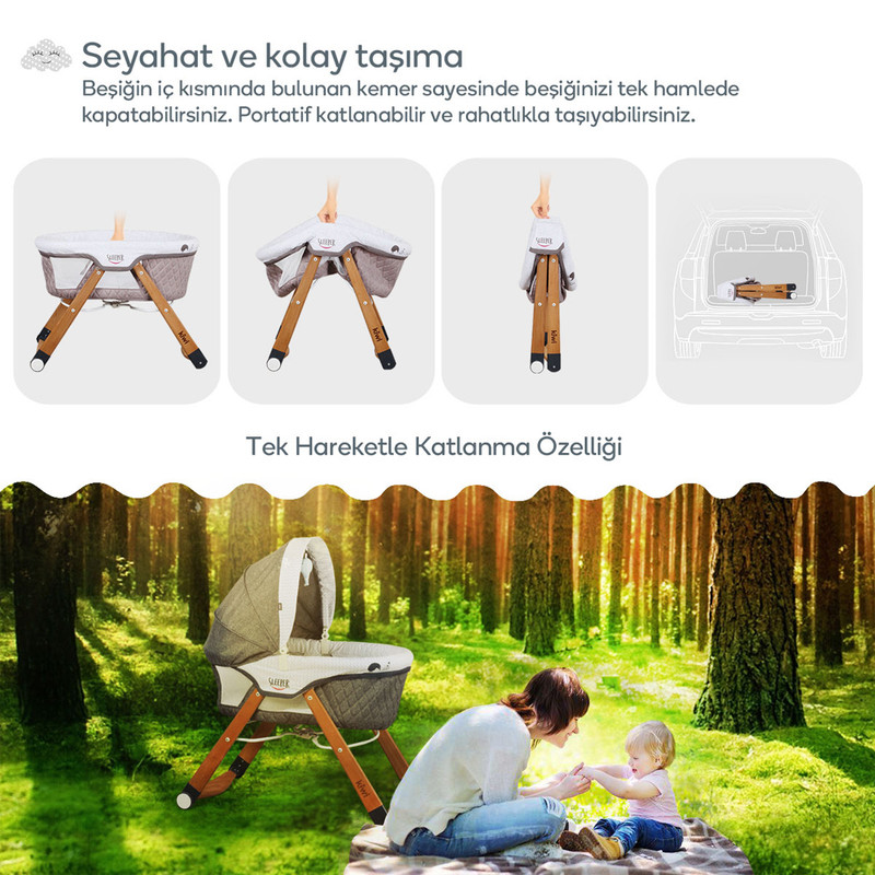 گهواره نوزاد کیوی مدل Sleeper