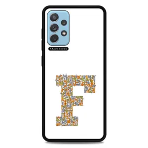 AKAM AMC-WSGA72-ALPHADOODLEBET-6  Cover For Samsung Galaxy A72