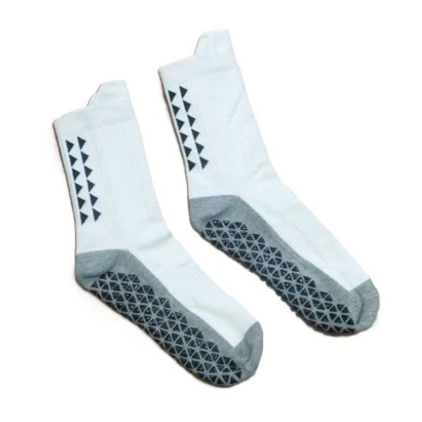 جوراب ورزشی مردانه مدل استپ دار  رنگ سفید