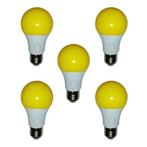 لامپ 5 وات پارس افق اروند مدل رنگی پایه E27 بسته پنج عددی