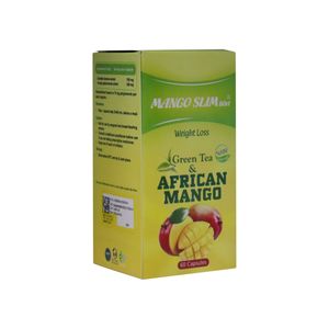 کپسول مانگو اسلیم بی دی آ بسته 60 عددی