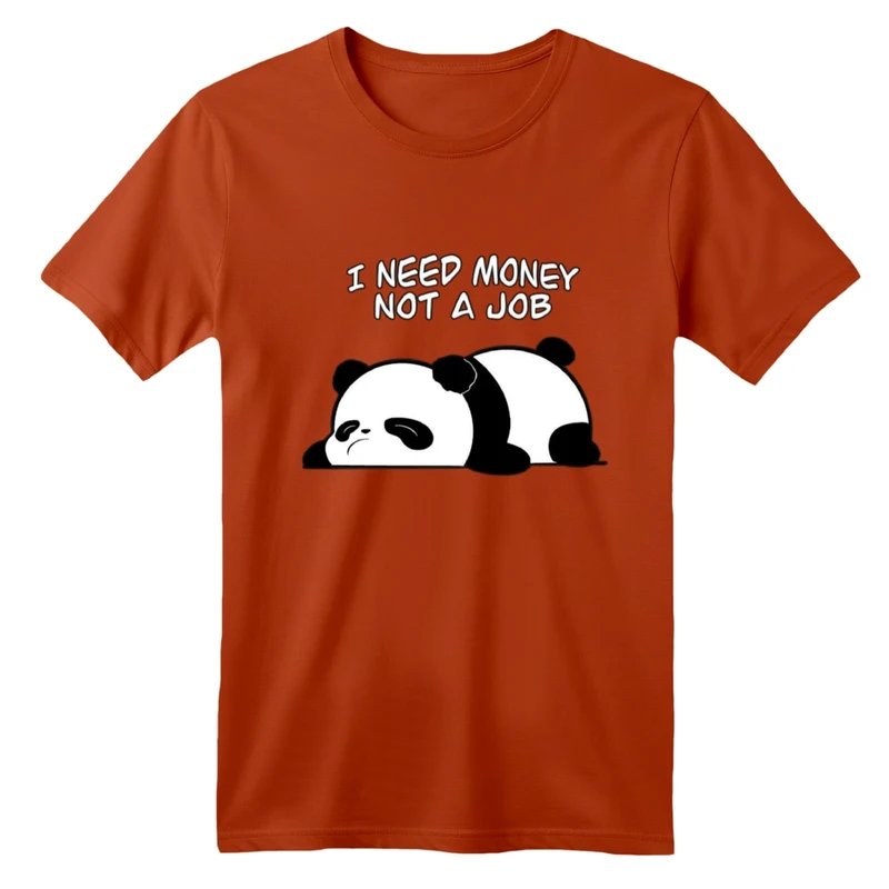 تی شرت آستین کوتاه بچگانه مدل پاندا خواب