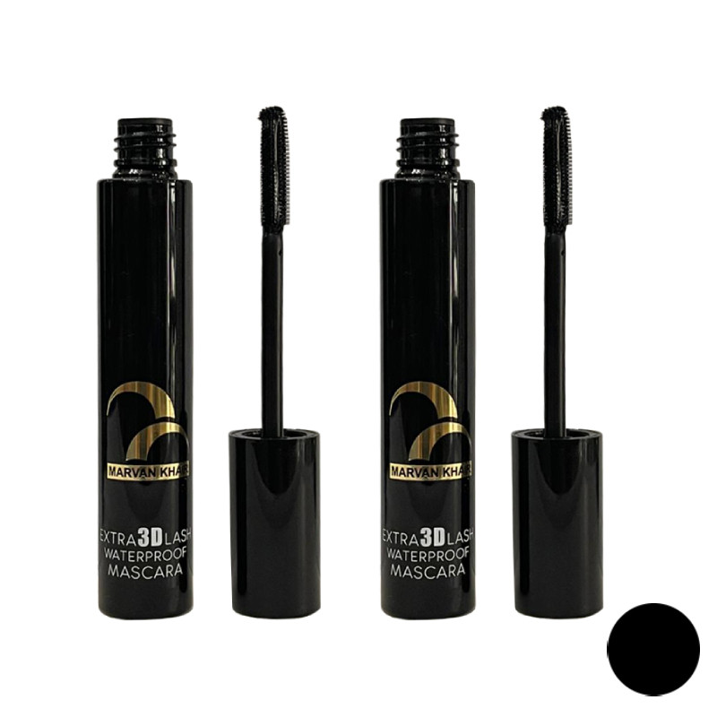 ریمل مروان خیر مدل extra 3d lash مجموعه 2 عددی