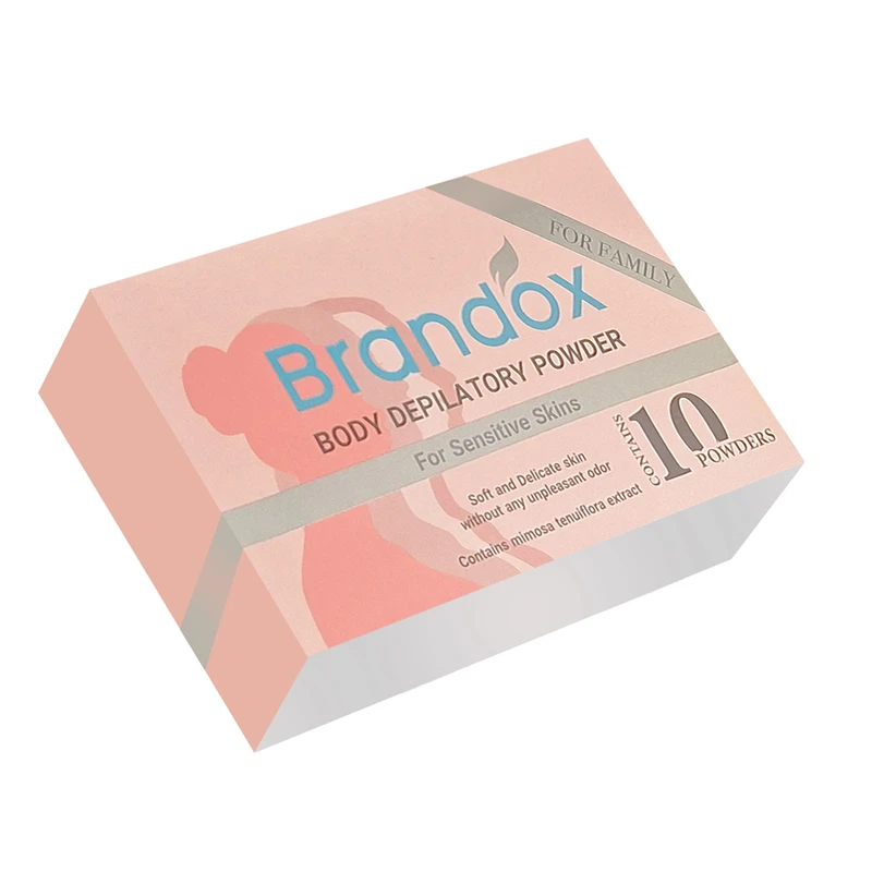 پودر موبر بدن بدون بو براندوکس مدل Sensitive وزن 500 گرم