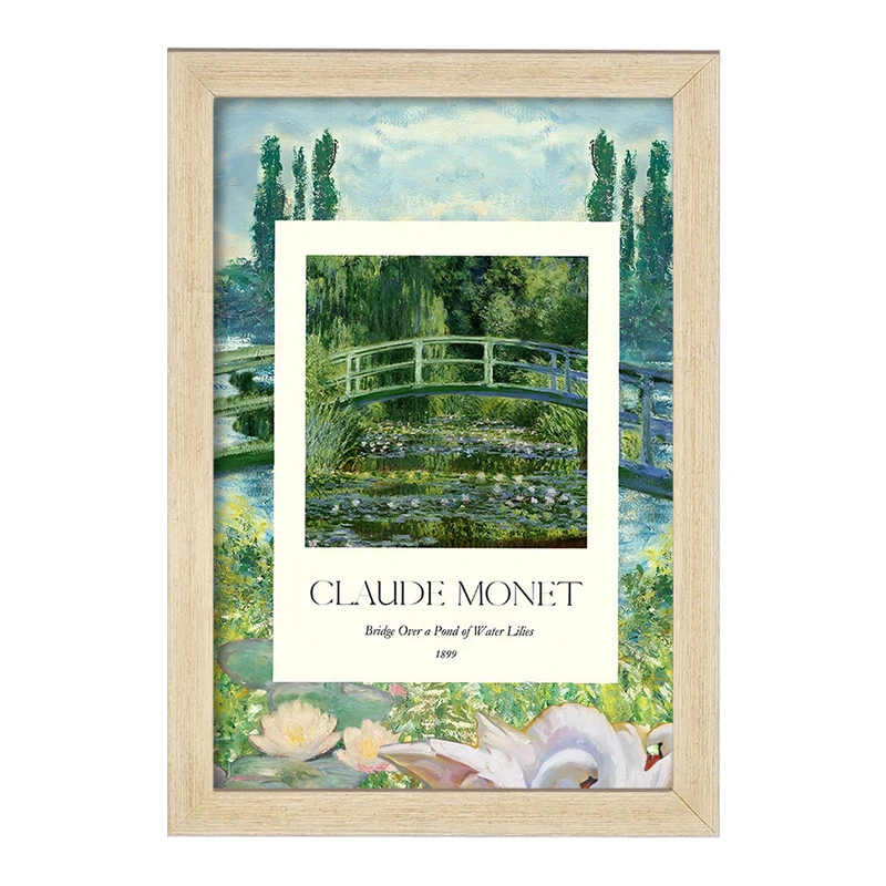 تابلو خندالو مدل کلود مونه (Claude Monet) کد F10716