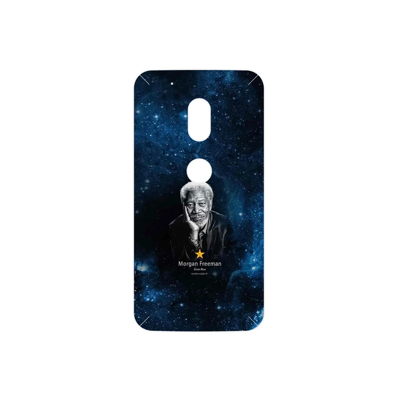 برچسب پوششی ماهوت مدل Morgan Freeman مناسب برای گوشی موبایل موتورولا Moto G4 Play