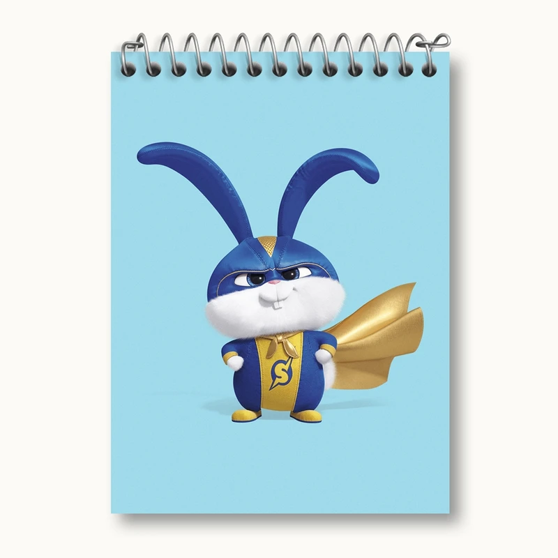 دفتر یادداشت 50 برگ خندالو مدل زندگی پنهان حیوانات خانگی The Secret Life of Pets کد 10681