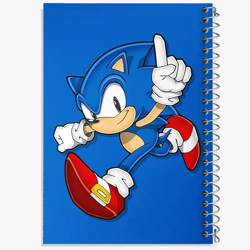 دفتر نقاشی 50 برگ خندالو طرح سونیک (Sonic) کد 37017
