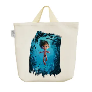 ساک خرید خندالو مدل پسر دلفینی کد 2594