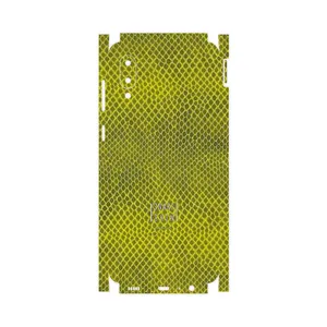 MAHOOT Yellow Snake Skin-FullSkin Cover Sticker for Samsung Galaxy M02