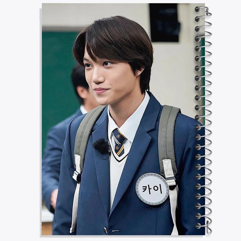 دفتر مشق 50 برگ خندالو مدل کای گروه اکسو EXO کد 16813