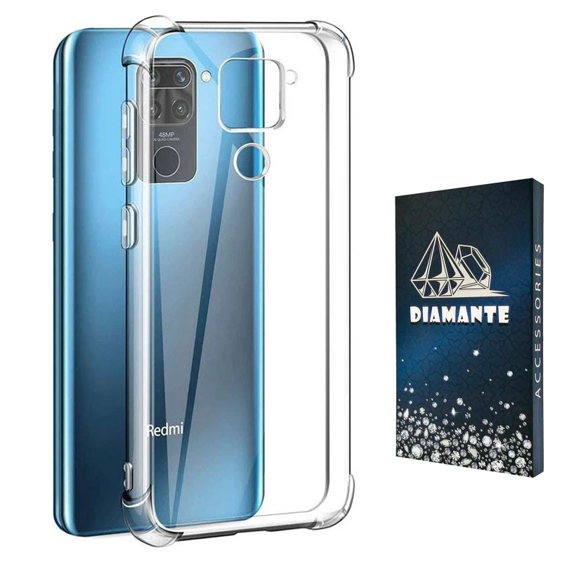 کاور دیامانته مدل shiny navy مناسب برای گوشی موبایل شیائومی Redmi 9 / Redmi 9 Prime